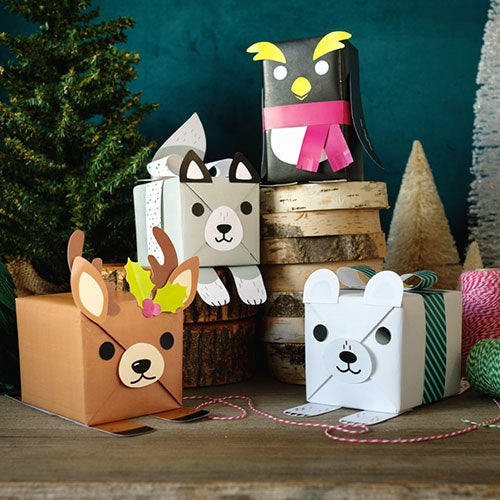 3D Animals Gift Wrap