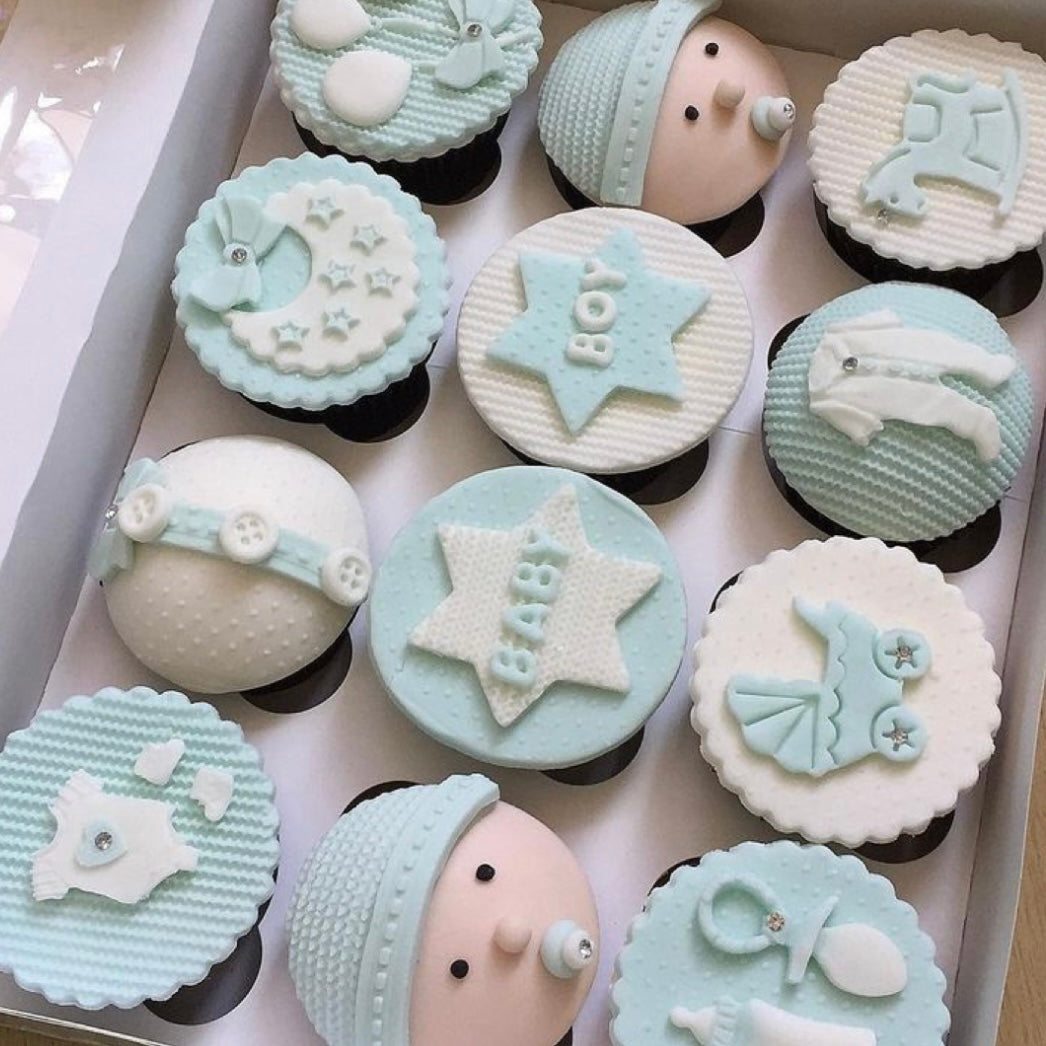 Dubai New Born Boy cupcakes Buy Online Delivery to Dubai The
