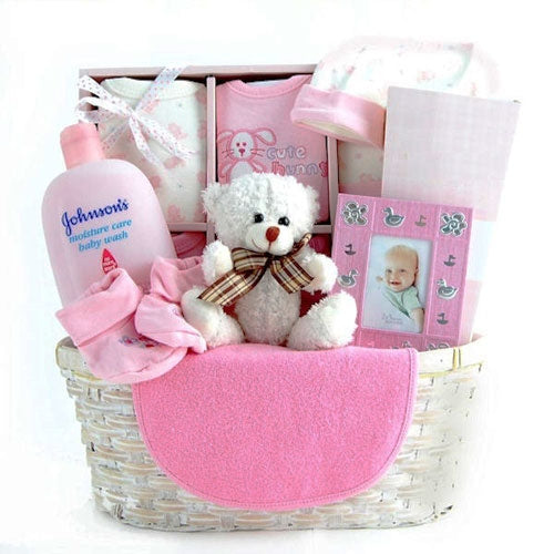 Pretty Baby Girl Gift Basket Gifts to Dubai UAE FREE Delivery The