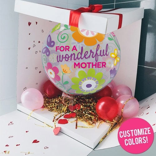 mother day Surprise Balloon in a Box Online Now Dubai