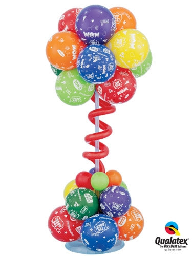 Colorful Balloon Table Centerpiece - Dubai