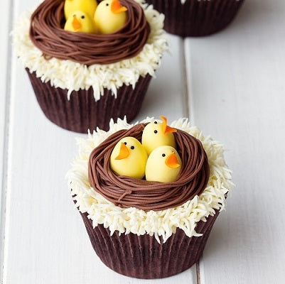 Easter Nest Cupcakes Dubai