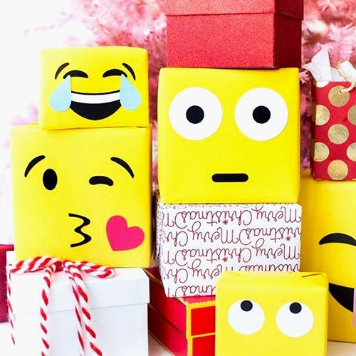 Emoji Gift Wrap Shop Online & Send to Dubai Now Dot Perfect Gift