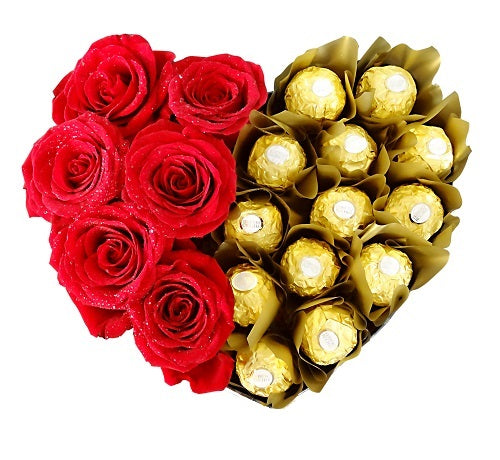 Ferrero Roses Heart Gift Box
