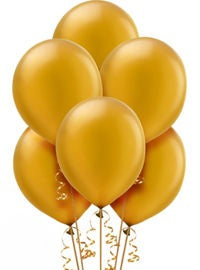 Gold Helium Balloons Dubai