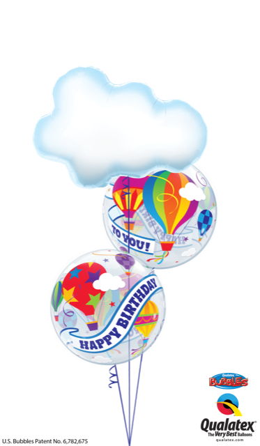 Happy Birthday Cloud shape Balloon Dubai