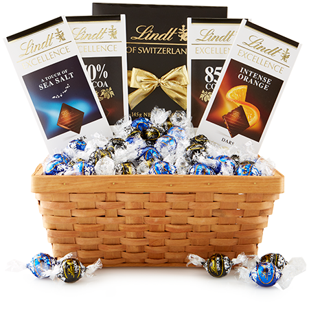 Lindt Dark Chocolate Gift Basket - Dubai