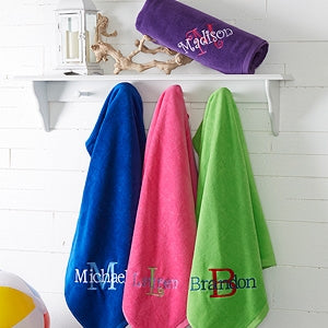 Personalized towel gift Dubai