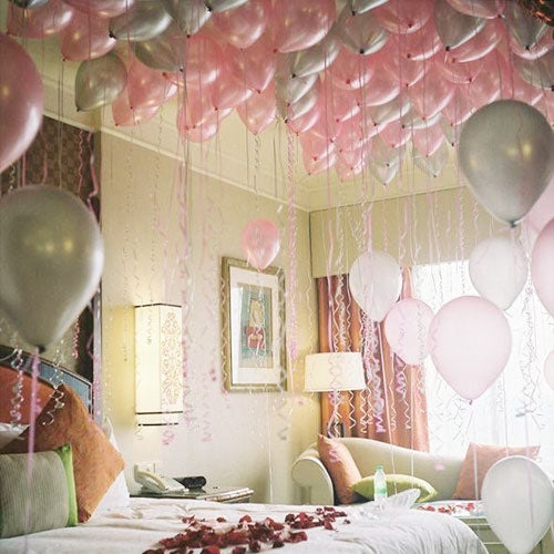 Bedroom Balloon Surprise Decor - Dubai