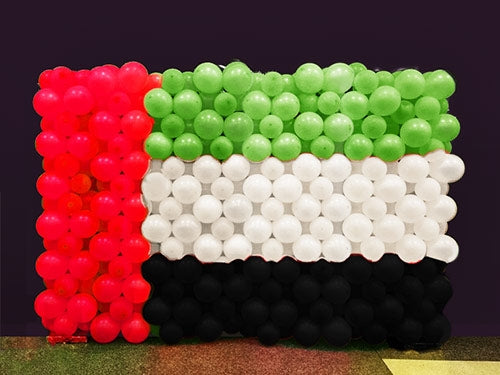 UAE National Day Balloon Decor