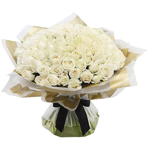 White Roses Delivery to Dubai