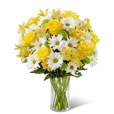 Sunshine Yellow Flowers in a Vase - Dubai