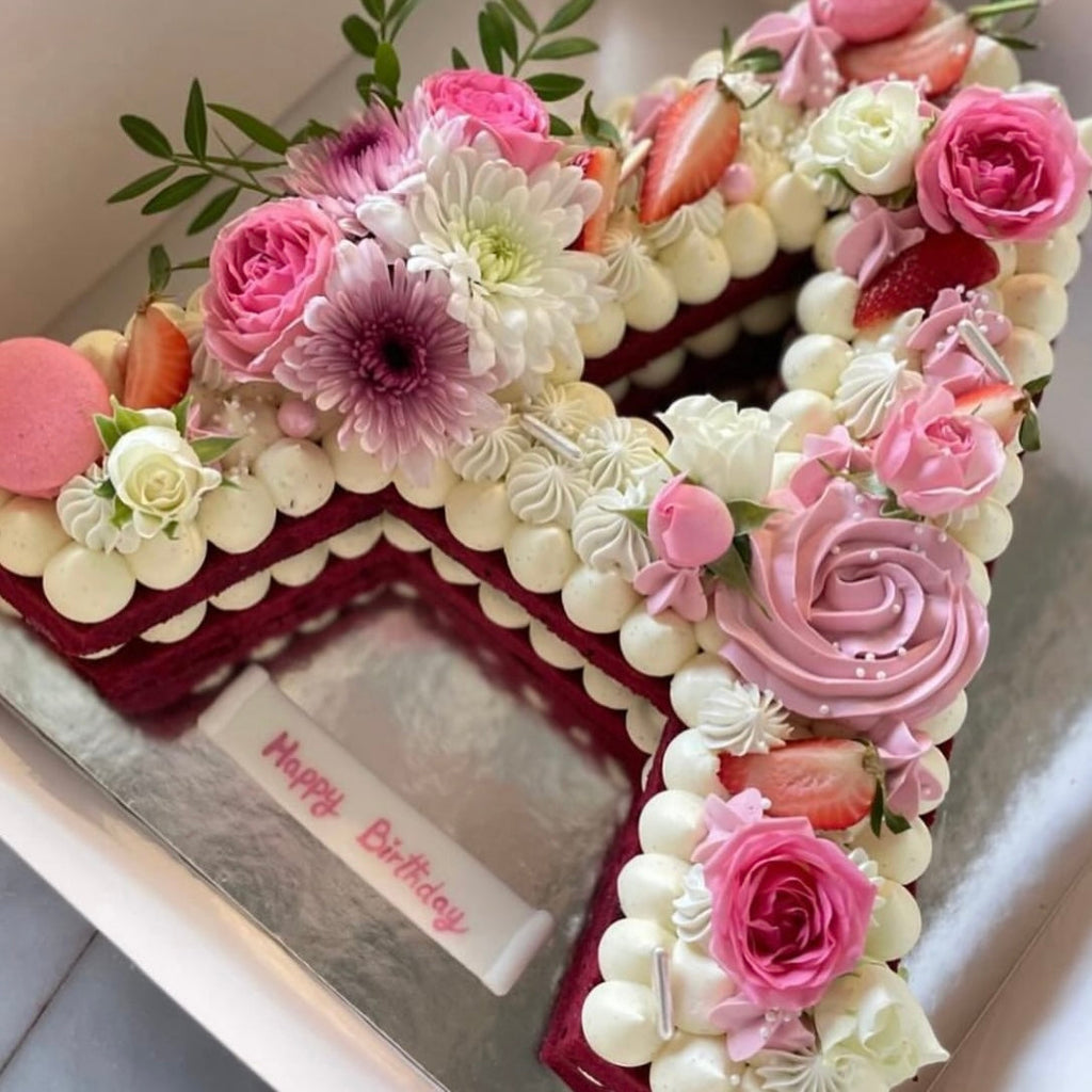 Letter & Number Shaped Cakes