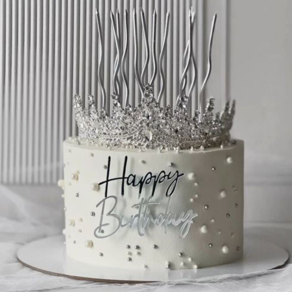1 Decorazione Per Torta Di Compleanno A Forma Di Fragola, Per Donne E 1 Decorazione Per Torta Di Compleanno A Forma Di Fragola, Per Donne E