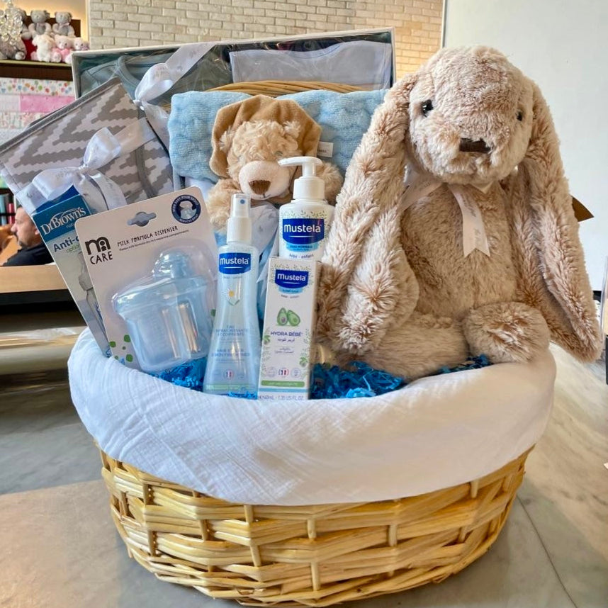 Shower Gift Hamper New Baby Present Delivery Gift Basket Ideas