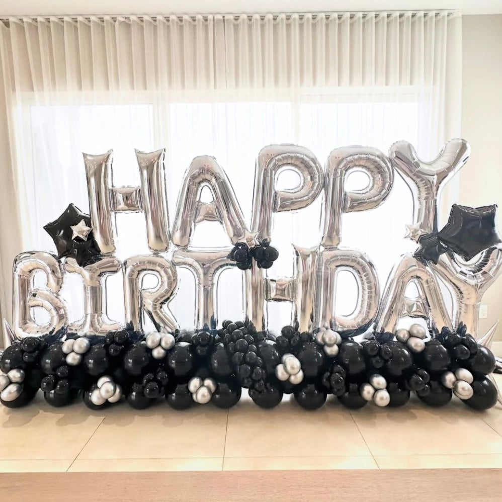thumbnail image 2 of Rose Gold Birthday Party Decorations Happy Birthday Banner Rose Gold Fringe C 2 of 10