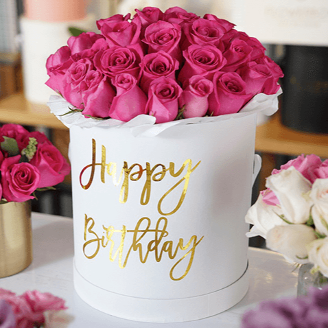 Happy Birthday Day Gift Roses