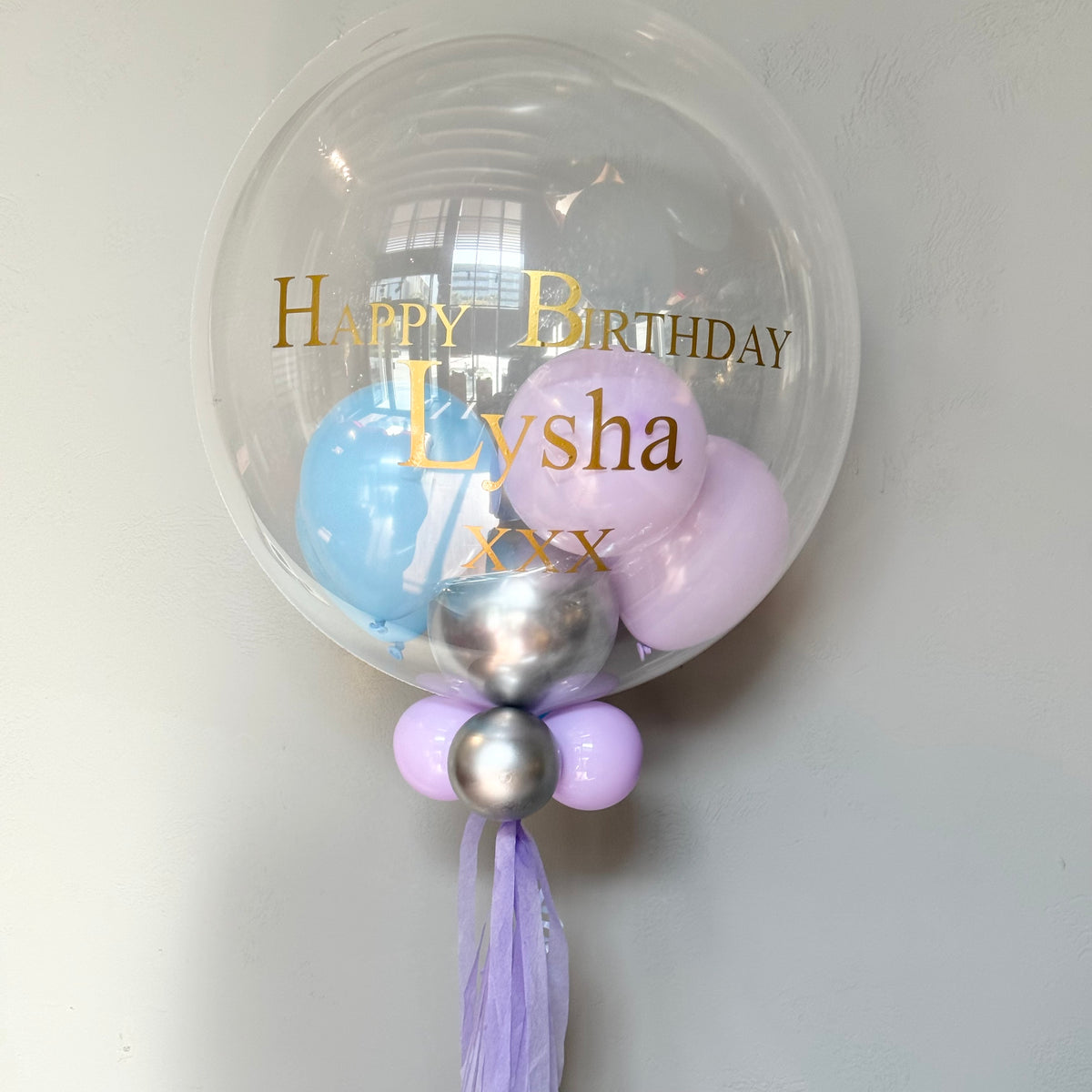 Frozen Bubble Personalised Balloon - Birthday Gifts UAE - Shop Online ...