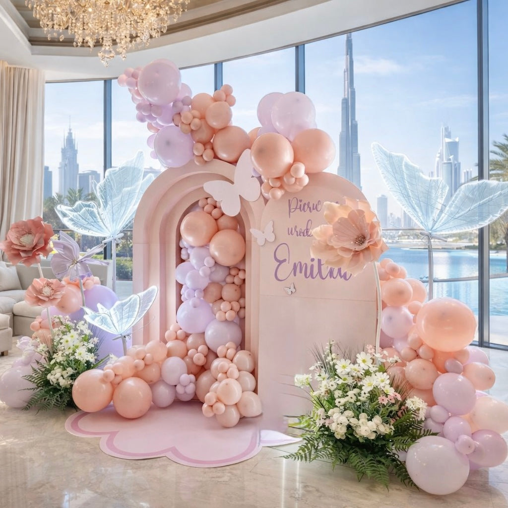 Kit Decorazione Compleanno 36 Anni Donna – Palloncini Blu E Oro Rosa, Striscione, Decorazioni Per Torta - 4
