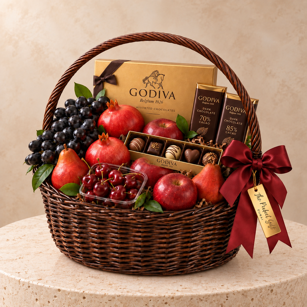 Luxury Gourmet Gift Baskets - Same Day Delivery to Dubai - Shop Online ...
