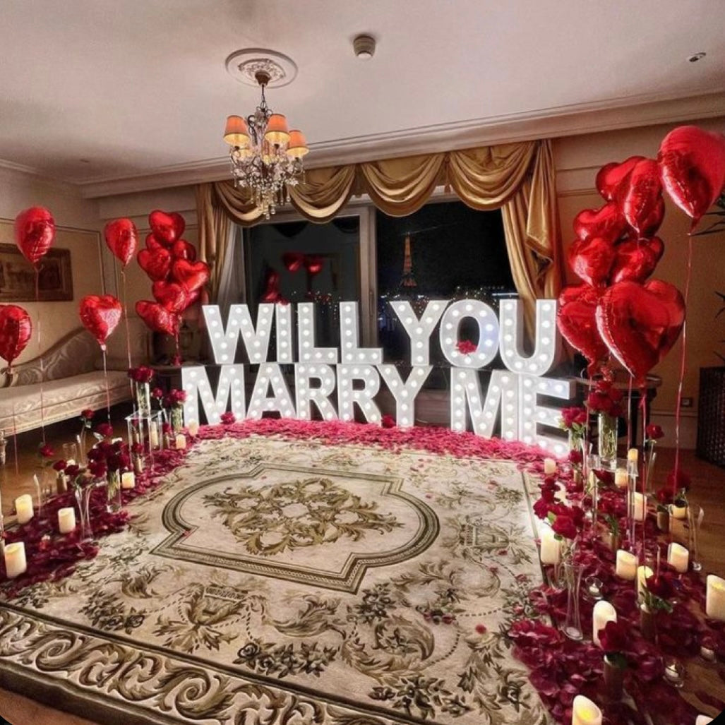 Will You Marry Me Proposal Ideas Will You Marry Me Room Proposal Decor