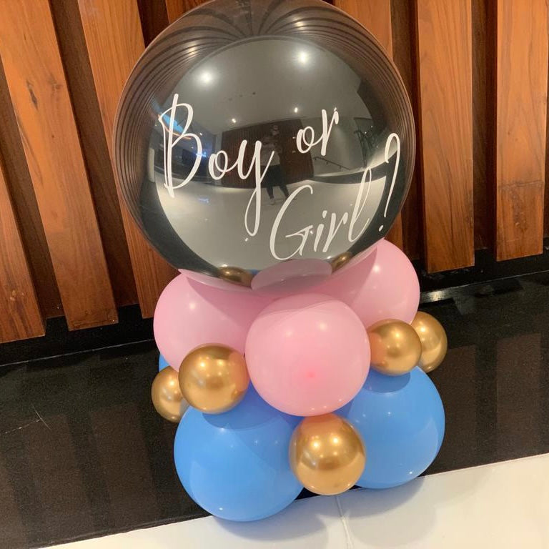 No mess Gender Reveal Balloon - Baby Shower Gifts - Delivery to Dubai ...