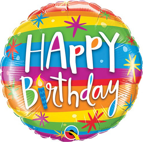 Happy Birthday Cake Balloon Stand - Dubai
