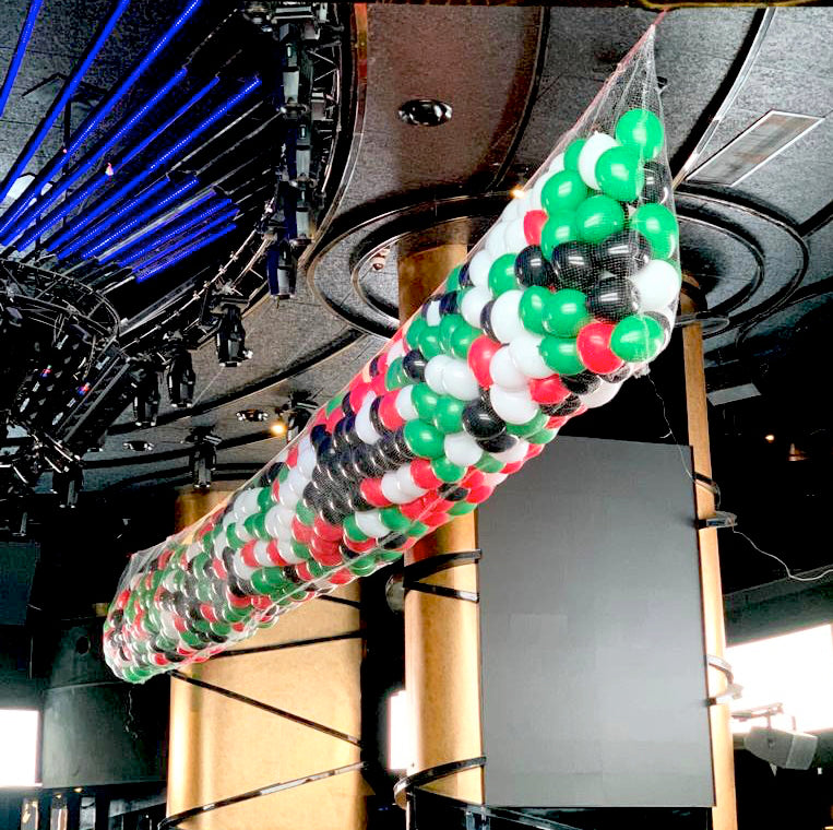 Balloon Drop Net - 1000 Balloons in release net including setup - Order ...
