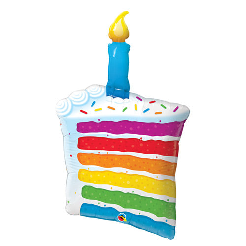 Happy Birthday Cake Balloon Stand - Dubai