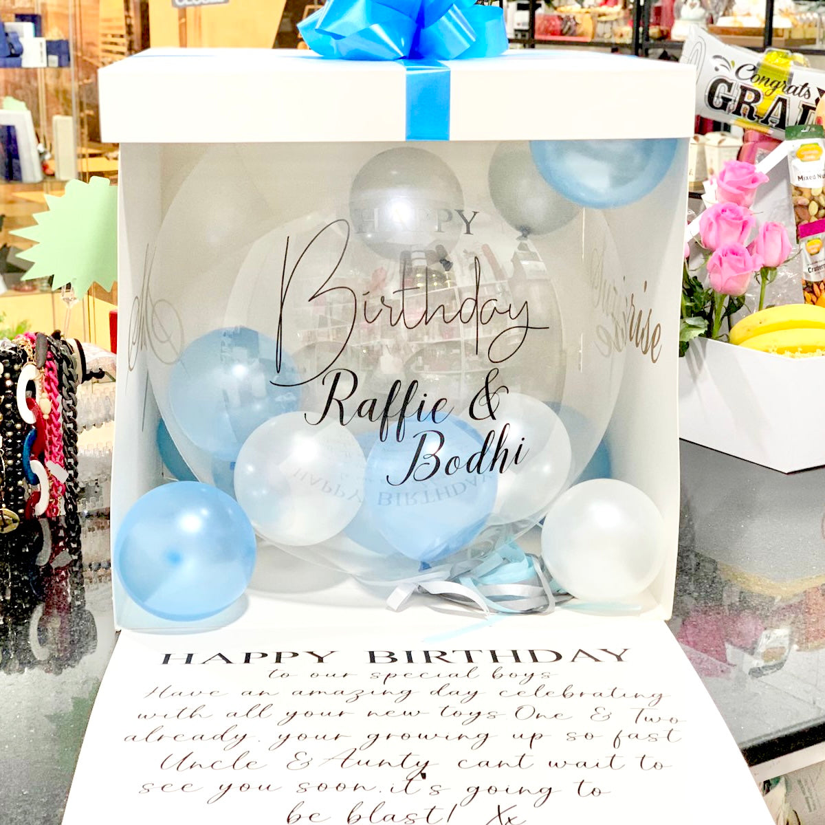 Bouquet di palloncini di compleanno a forma di unicorno magico - Regali di  compleanno per neonati - Acquista online - The Perfect Gift® Dubai