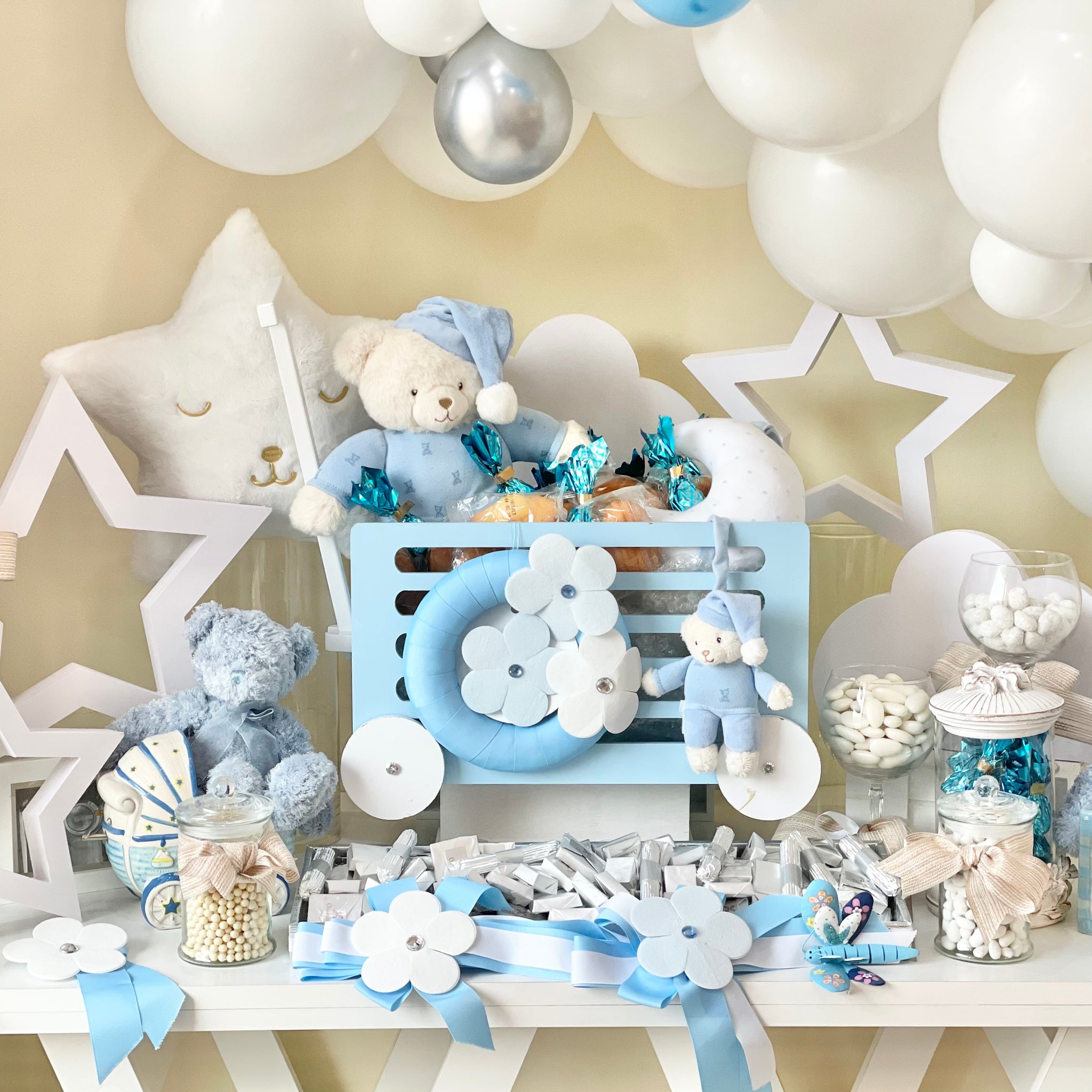 Striscione di Benvenuto a Casa per Neonata con Palloncini a Forma di Stella per Neonata Baby Shower Decorazioni per Feste in Famiglia a Casa (oro rosa) (oro rosa