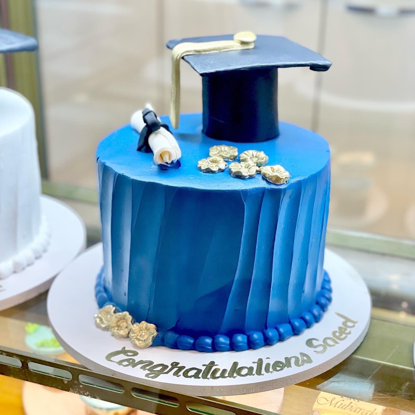 Decorazioni per torta di laurea 2022, 24 pezzi blu glitter classe del 2022  e tappo di laurea, decorazioni per la stagione di laurea : : Casa  e cucina