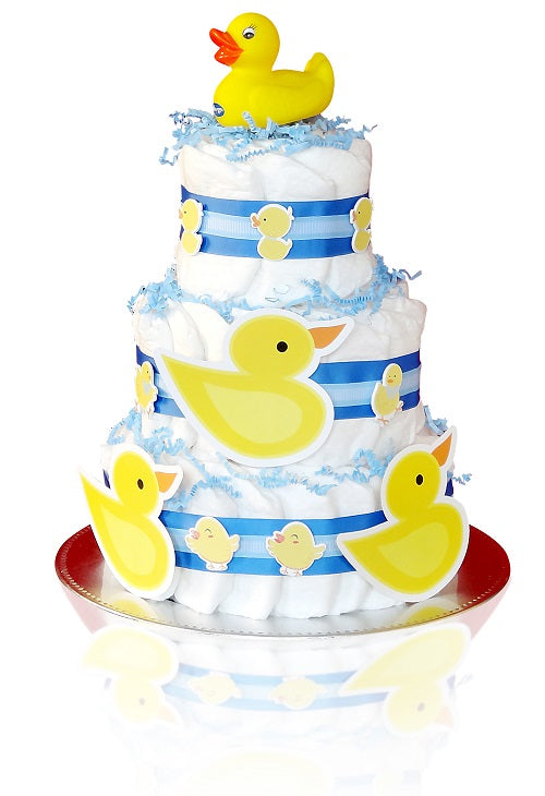 Blue Duck Diaper Cake - Dubai