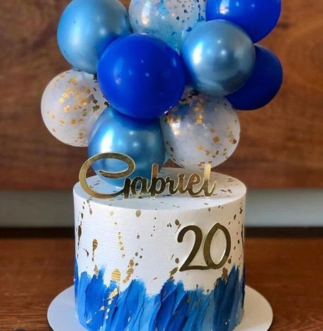 Edible Balloon Cake - YouTube