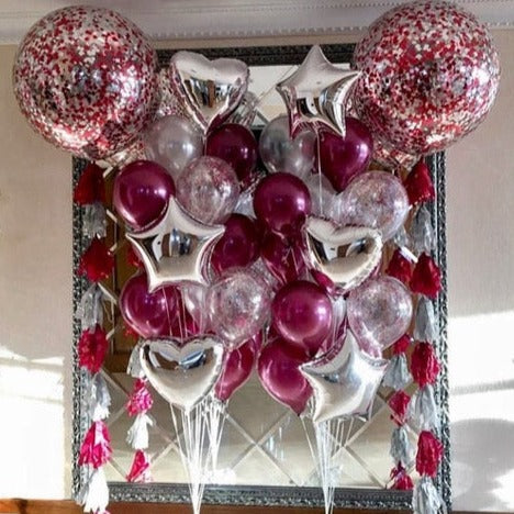 Bubble with Star and Hearts Balloons with Tassle - Consegna regalo negli  Emirati Arabi Uniti - Acquista ora - The Perfect Gift® Dubai
