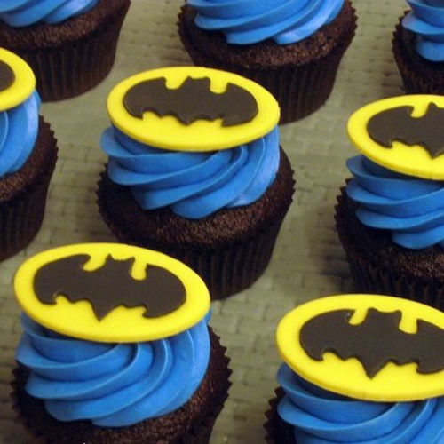 Batman Cupcakes - Dubai