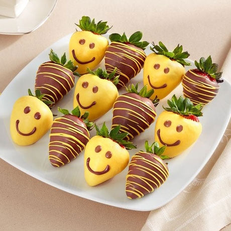 Smiley Chocolate Strawberries UAE