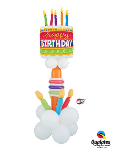 Colorful Birthday Balloon Stand - Dubai