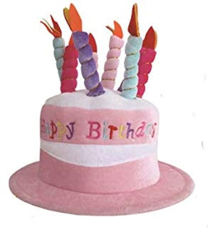 Fabric Birthday Cake Hat Dubai