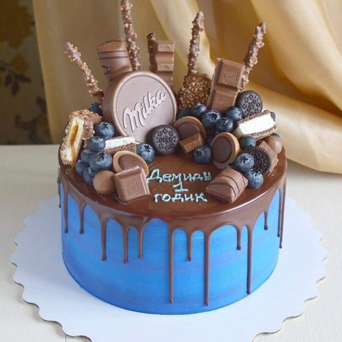 Milk chocolate drip cake – Louisekatherine_cakes