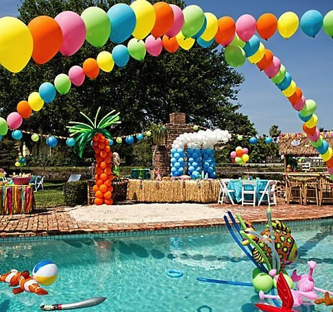 Birthday Balloon Helium Arch - Dubai