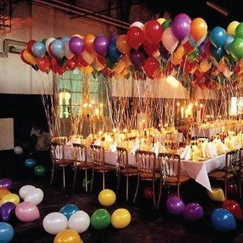 Birthday Blast Party Restaurant Decor - Dubai