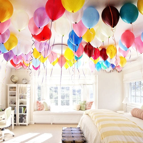 100 Rainbow Balloons Decor - Dubai