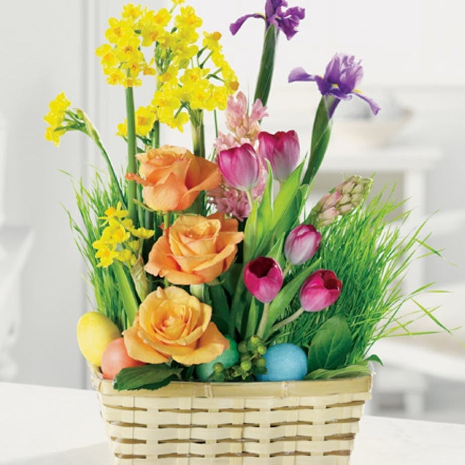 Easter Flower Basket Dubai