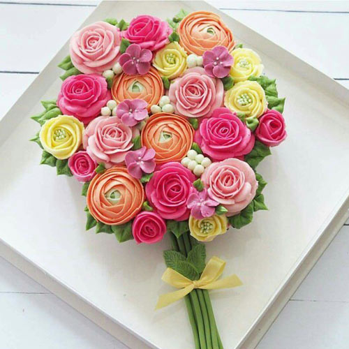 Blooming Roses Cupcake Bouquet - Dubai