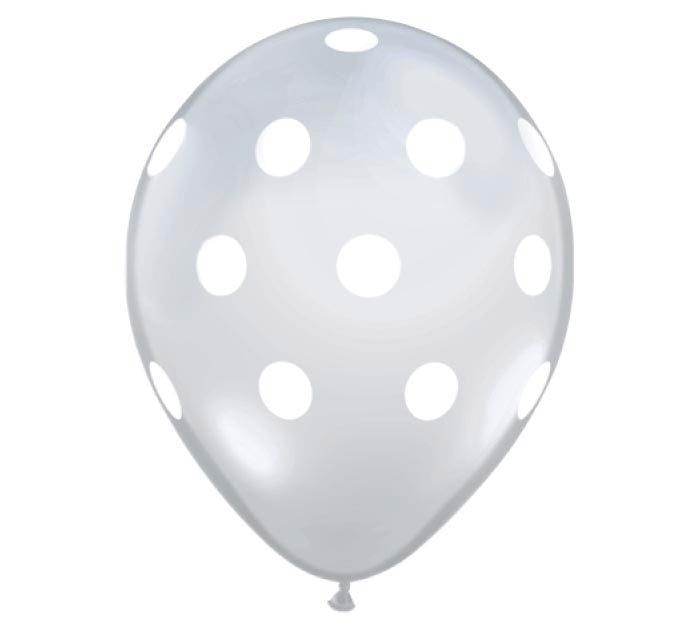 Diamond Polka Dot Latex Balloon Dubai