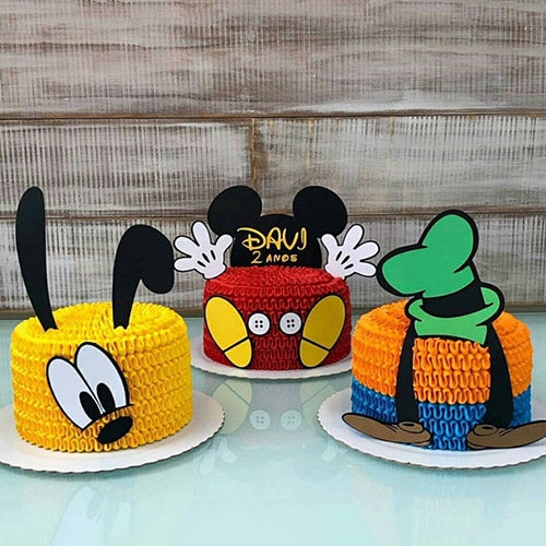 Goofy birthday cake | Goofy cake, Disney birthday party, Disney birthday