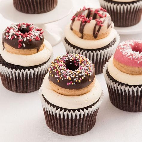 Cute Donut Cupcakes - Dubai