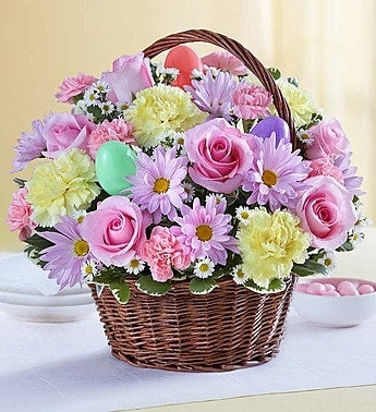 Easter Flower Basket UAE