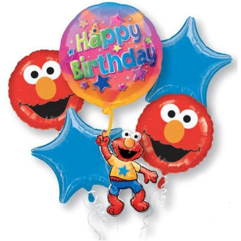 Elmo Birthday Balloon Bouquet - Dubai